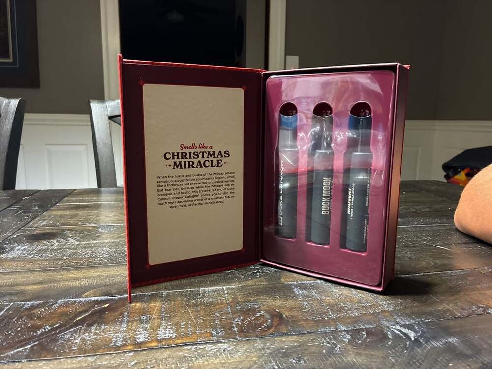 Duke Cannon Merry Little Sniffmas Vol. 1 Proper Cologne Gift Set NEW